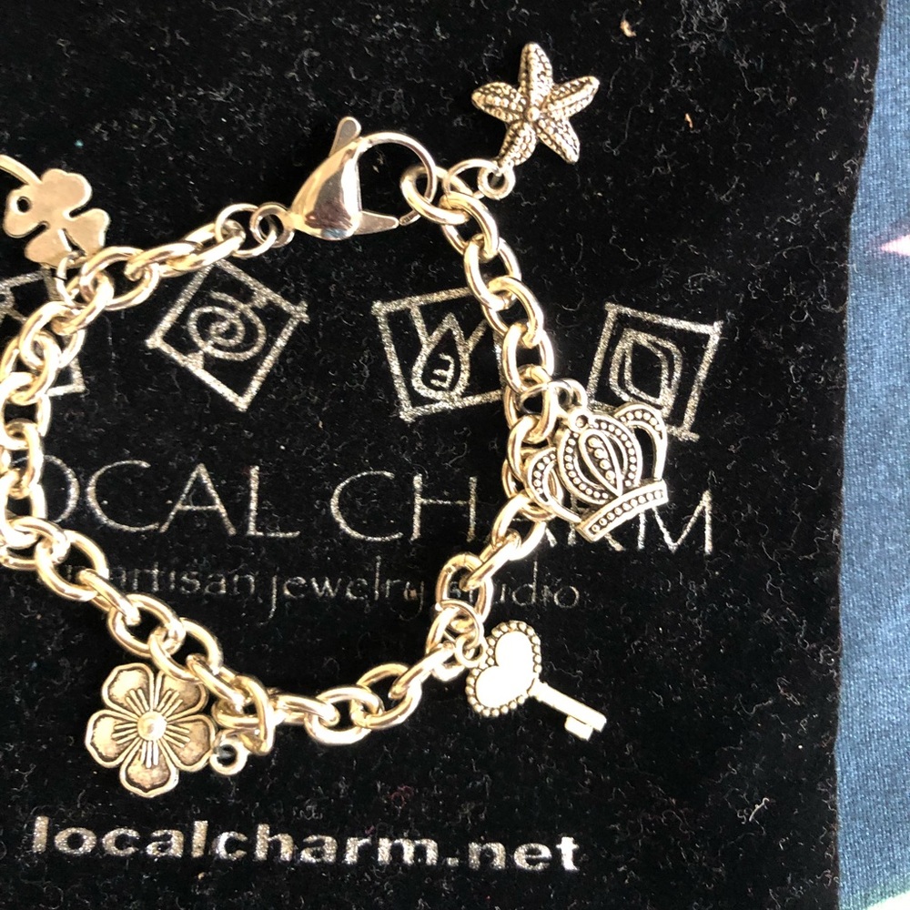 Hand made silver bracelet